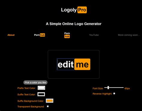 pornhub elanorof|Logoly.Pro —— A creative Logo Generator.